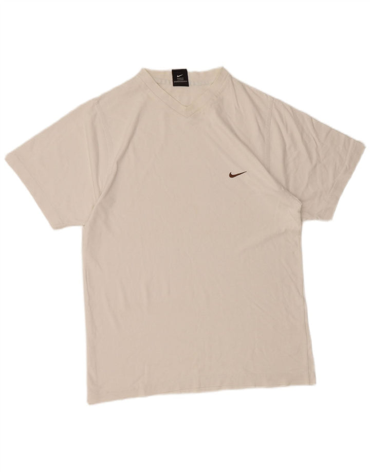 Nike Herren T-Shirt Top Small Weiß