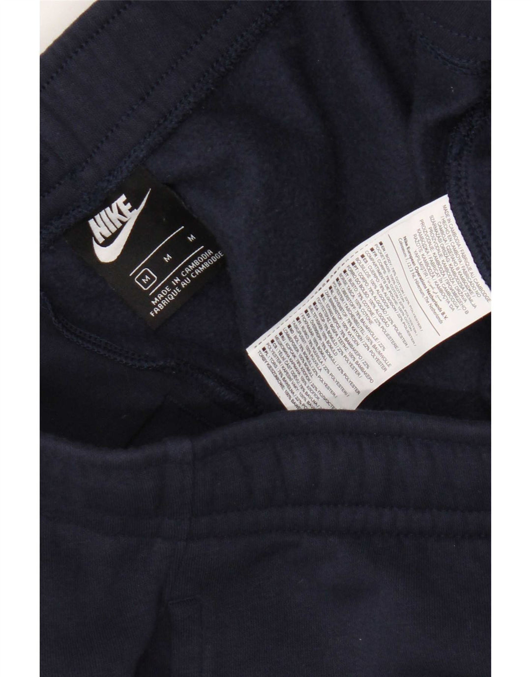 Nike Herren-Trainingshose, Jogginghose, Baumwolle, mittelblau, Marineblau