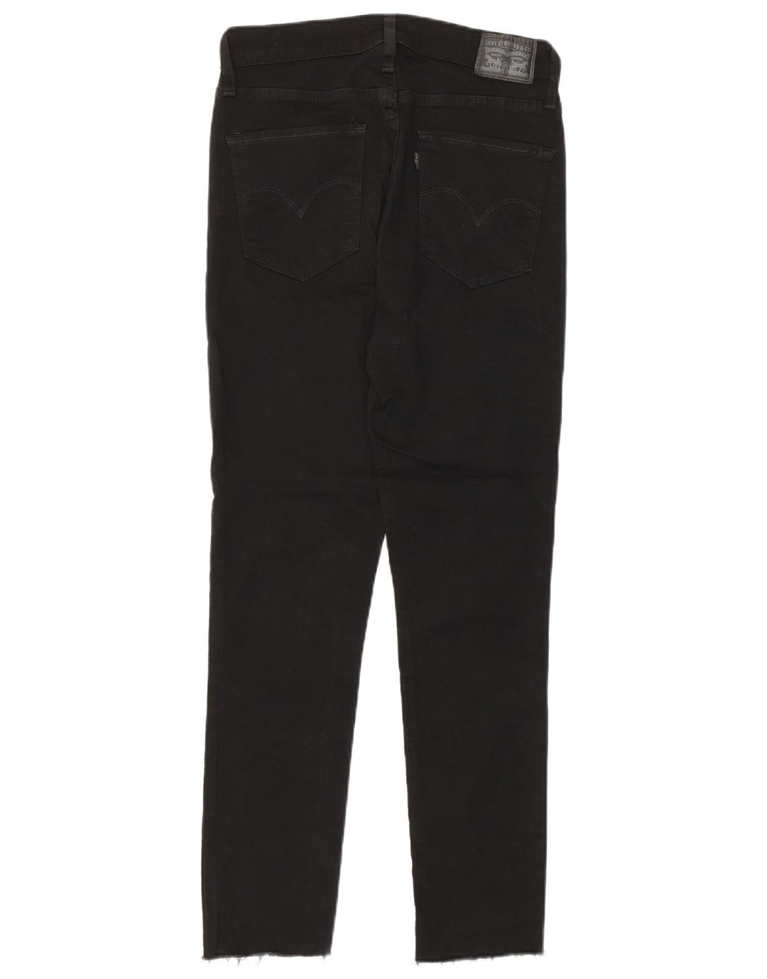 Levi's Damen 721 High Rise Skinny Jeans W29 L27 Schwarz