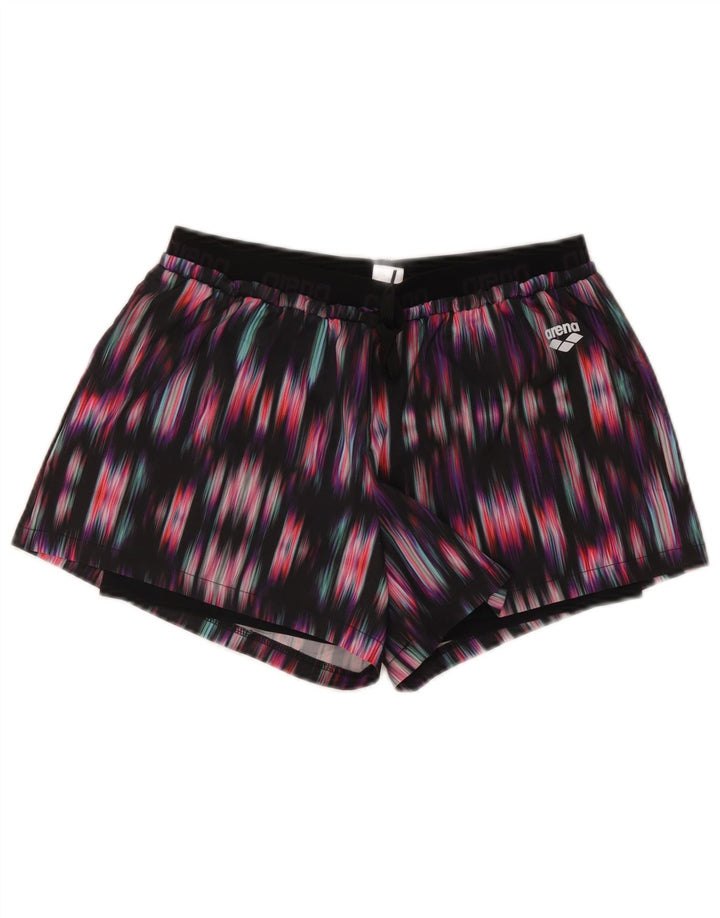 Arena Damen Sportshorts UK 14 Medium Mehrfarbiges Ikat-Polyester