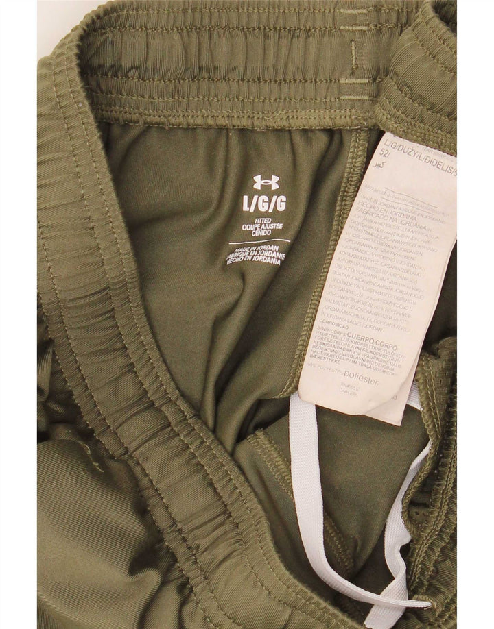 Under Armour Herren-Trainingshose, groß, Khaki, Polyester