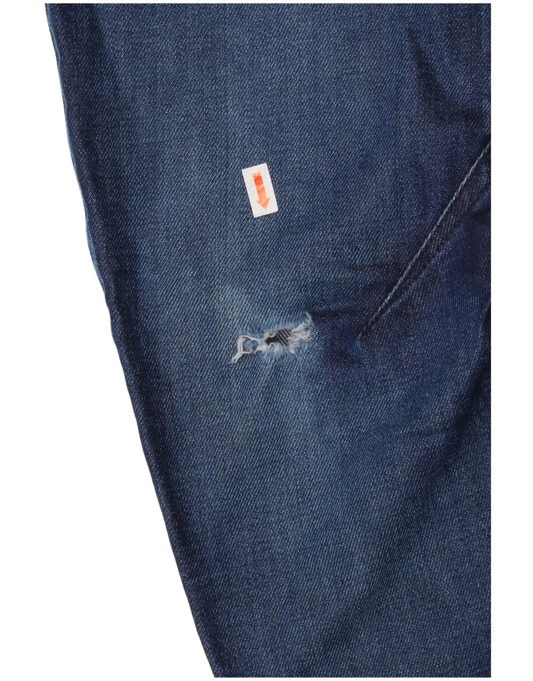 G-Star Herren 3D Arc Distressed Slim Jeans W28 L32 Blaue Baumwolle