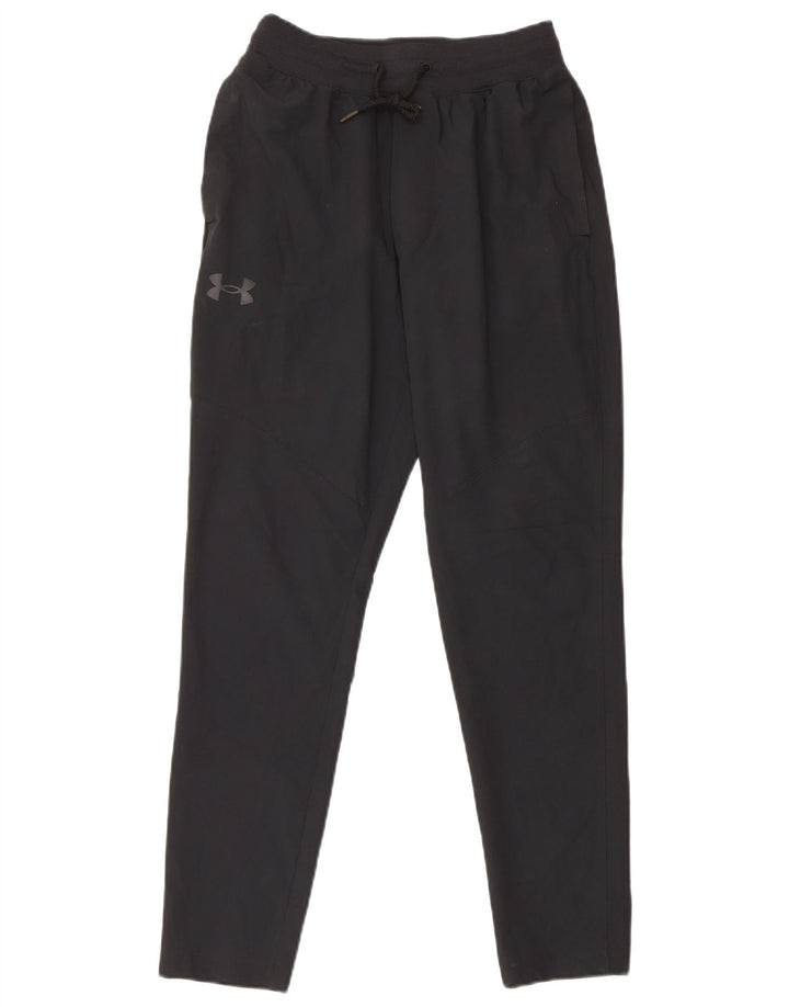 Under Armour Damen-Trainingshose UK 12 Mittelschwarzes Polyester