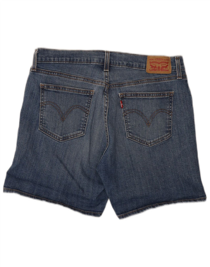 Levi's Damen Jeansshorts W30 mittelblaue Baumwolle