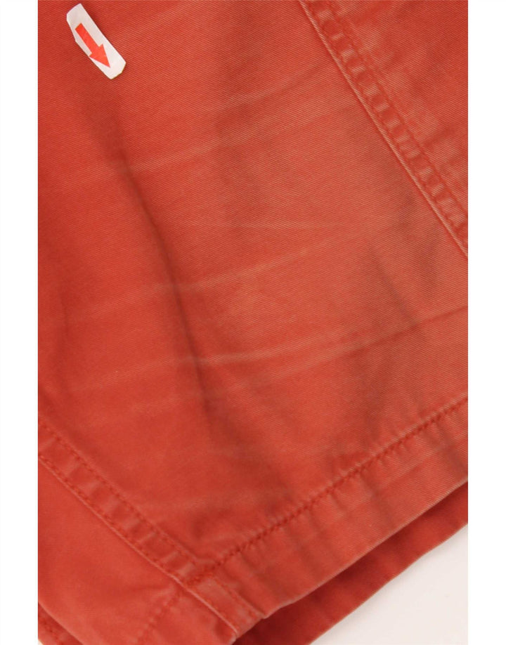 Timberland Herren Cargo Shorts W40 XL Rote Baumwolle