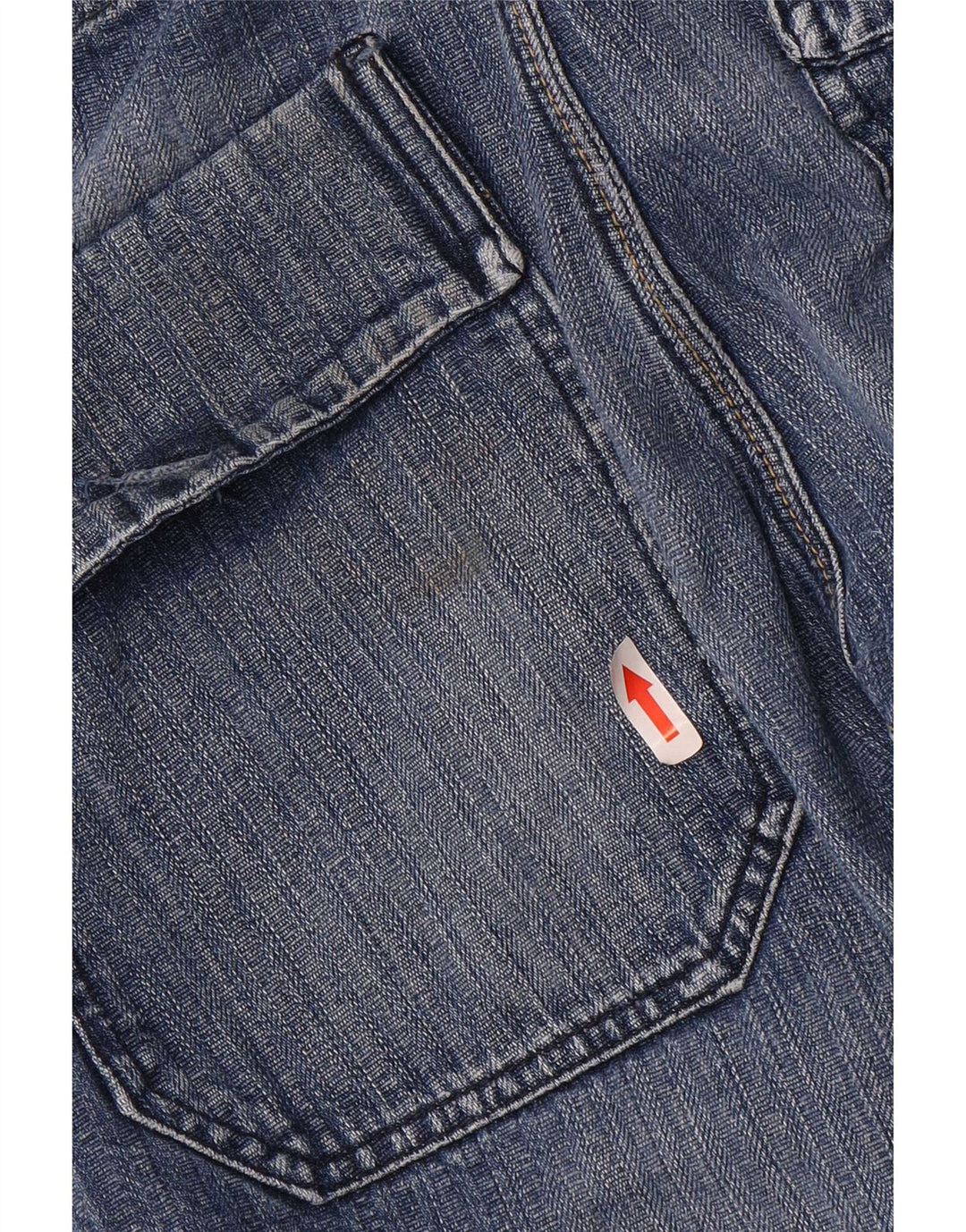 Diesel Herren Bootcut Jeans W30 L32 Blaue Baumwolle