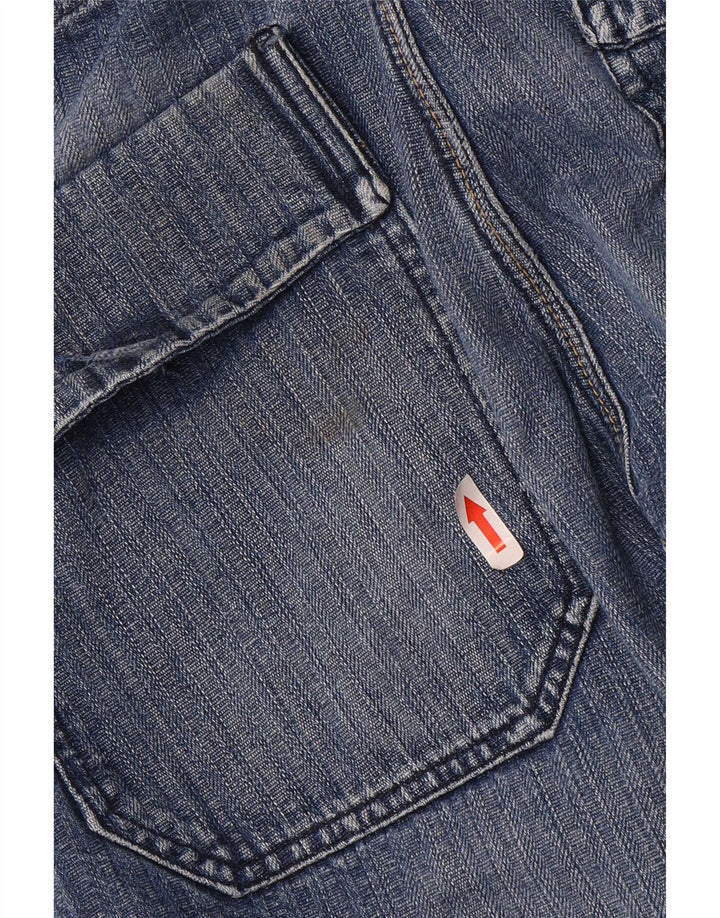 Diesel Herren Bootcut Jeans W30 L32 Blaue Baumwolle