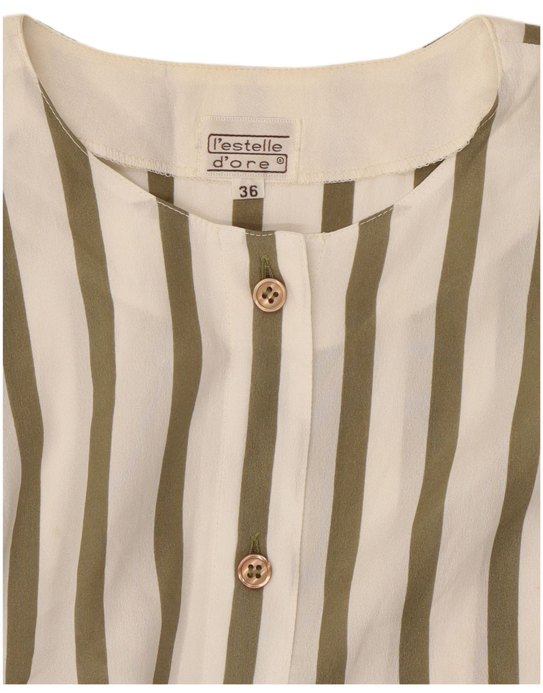 Vintage Damen Maxikleid in Übergröße, EU 36, kleine weiße Nadelstreifen