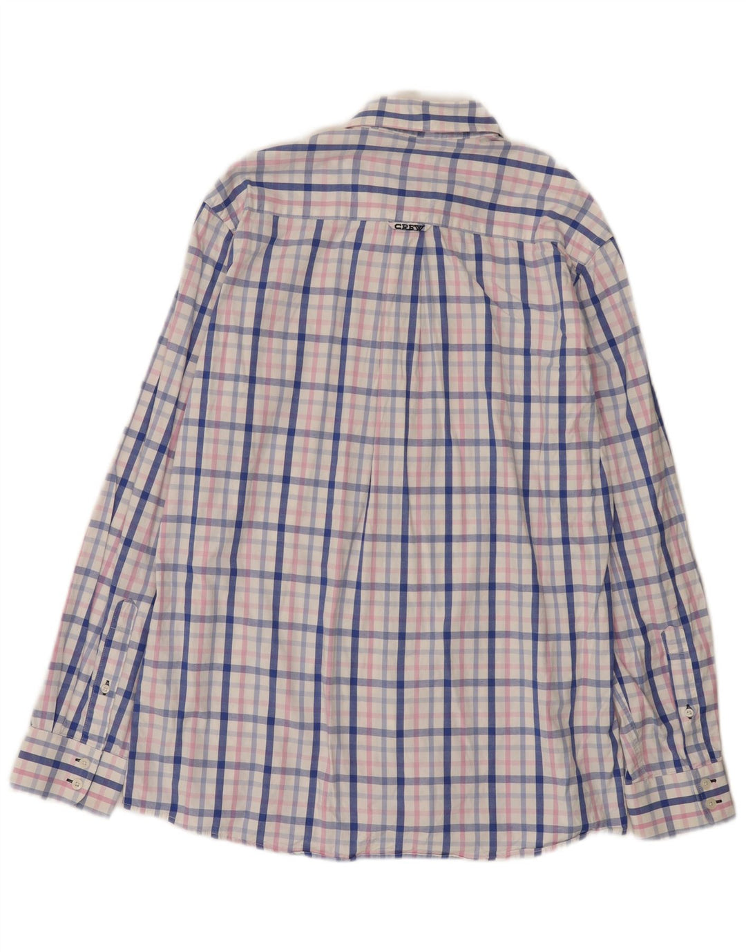 Crew Clothing Herren-Hemd mit klassischer Passform, groß, mehrfarbig, kariert, Baumwolle