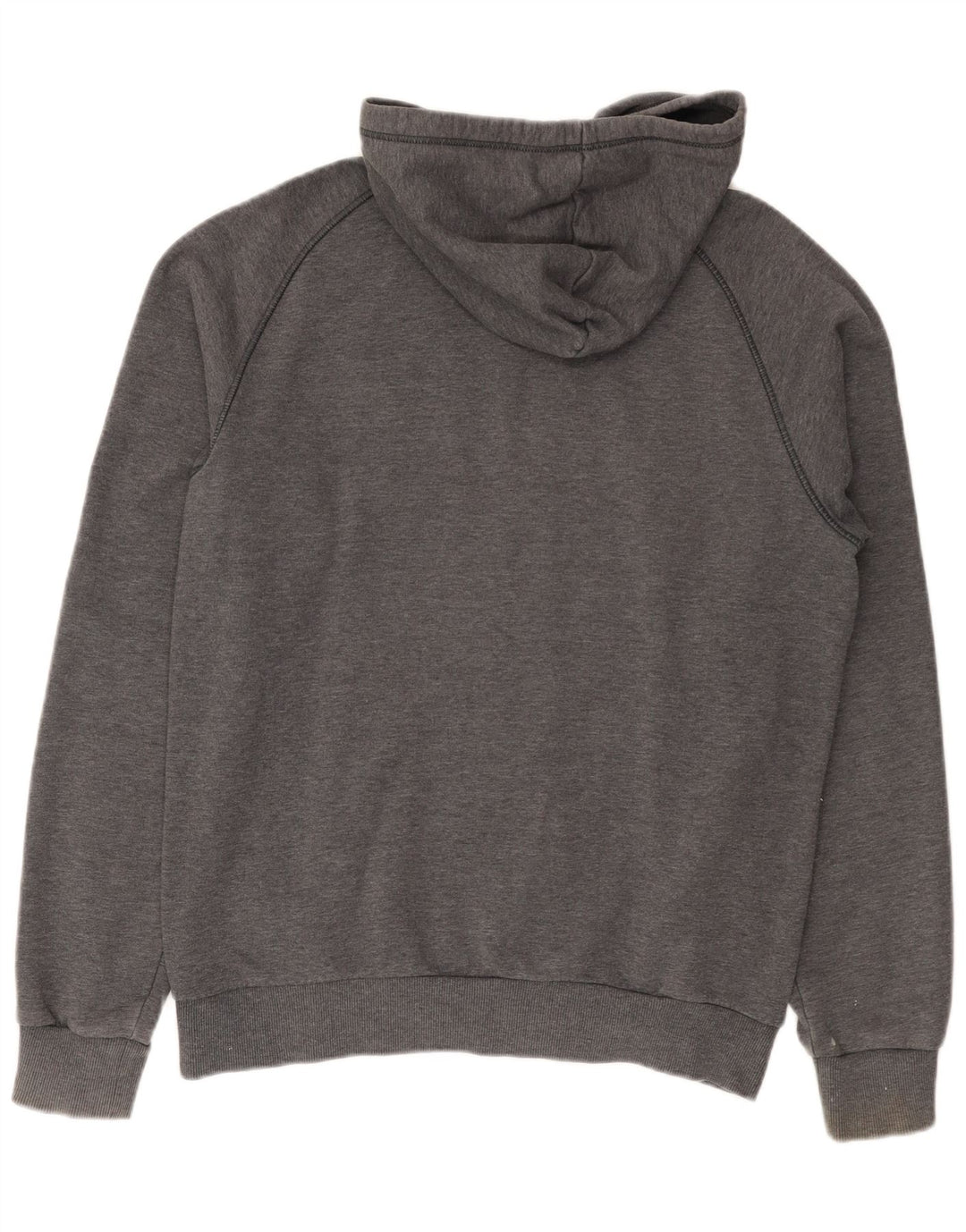 Adidas Herren-Kapuzenpullover mit Reißverschluss, groß, graue Baumwolle