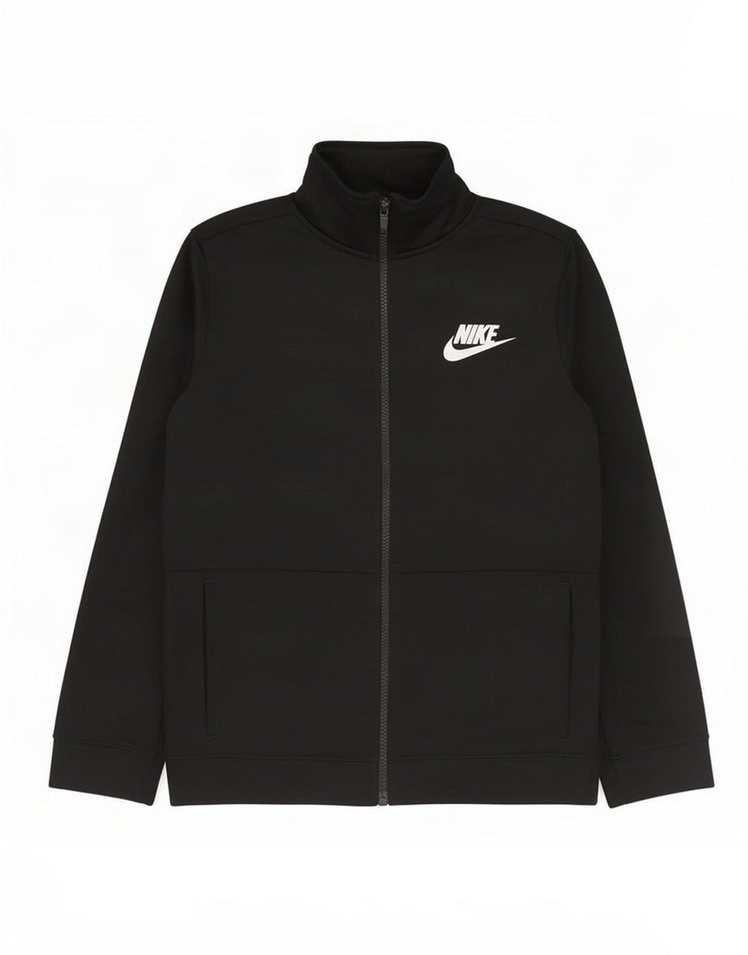 Nike Jungen-Trainingsanzug-Top-Jacke, 12–13 Jahre, Größe L, Schwarz