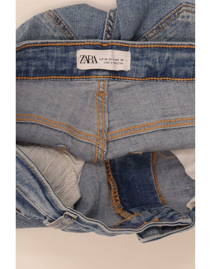 Zara Damen Skinny Jeans EU 40 Medium W30 L29 Blau
