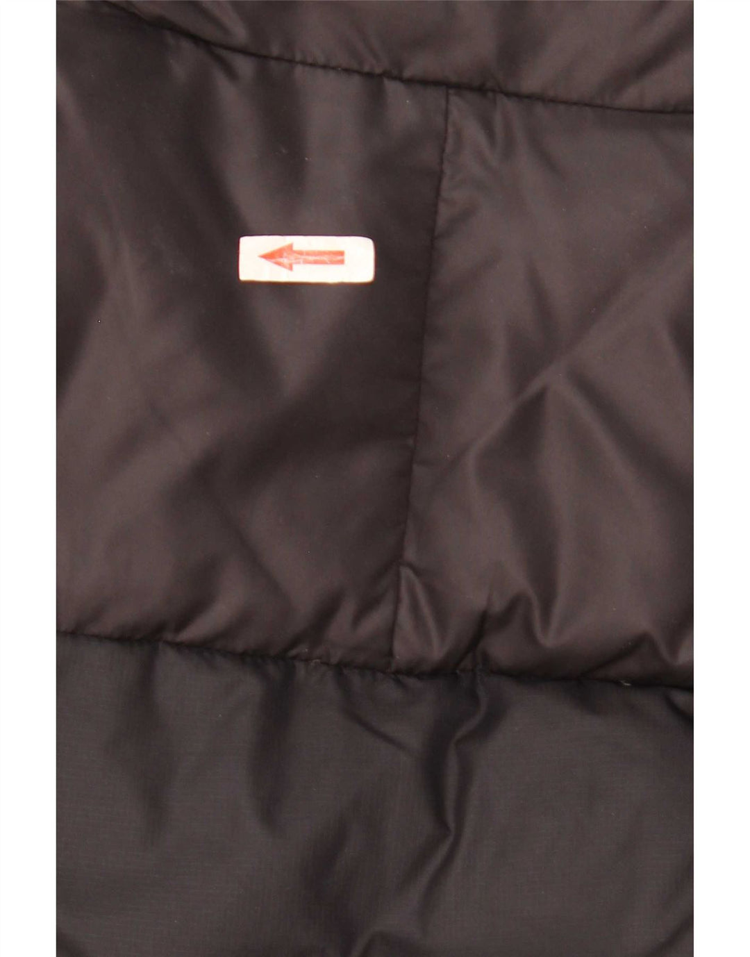 The North Face wattierte Herrenjacke UK 38 Mittelschwarzes Colourblock-Nylon
