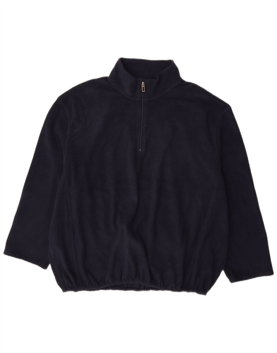 Canda Herren-Fleecepullover mit Reißverschluss am Hals, 3XL, Marineblau