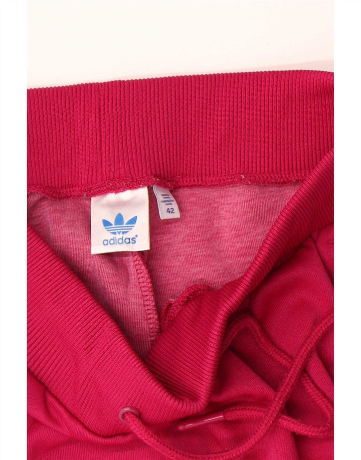 Adidas Damen Trainingshose Jogger IT 42 Small Rot Polyester