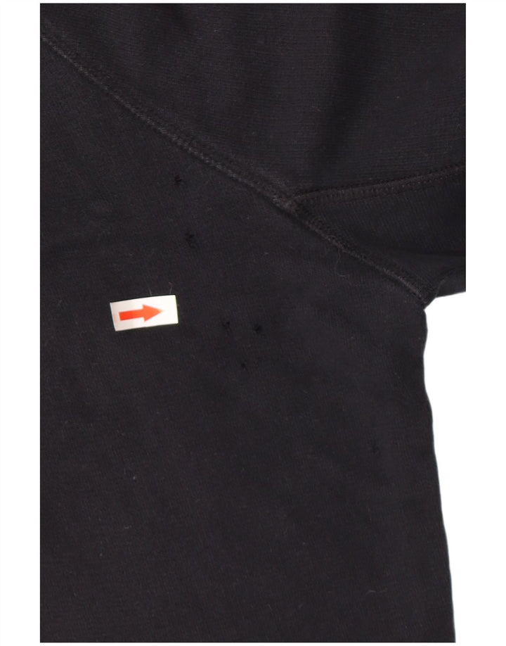 REISS Damen-Sweatshirt-Pullover, UK 14, mittelmarineblaue Baumwolle