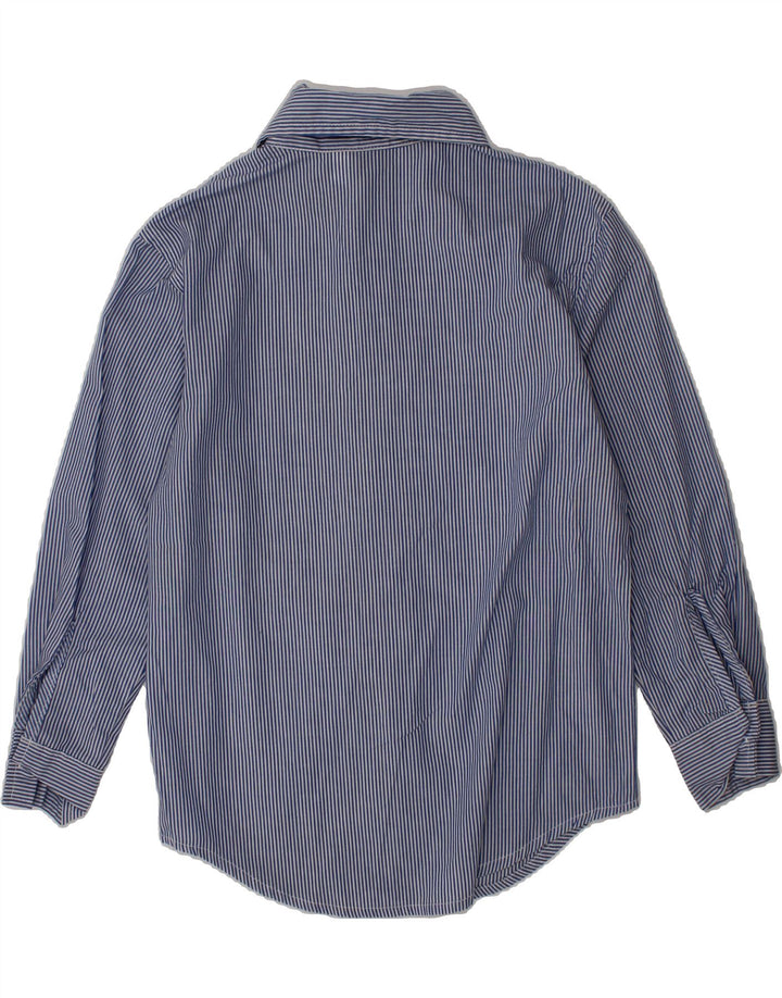 NAUTICA Boys Shirt 3-4 Years Small Navy Blue Striped Cotton Vintage Nautica and Second-Hand Nautica from Messina Hembry 