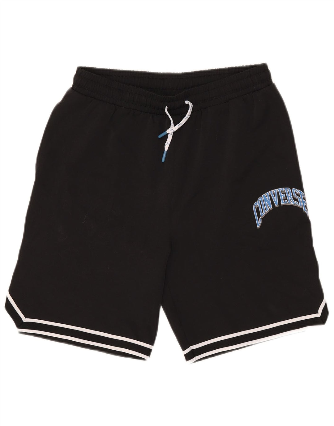 Converse Sportshorts mit Grafik für Jungen, 13–14 Jahre, XL, schwarzes Polyester