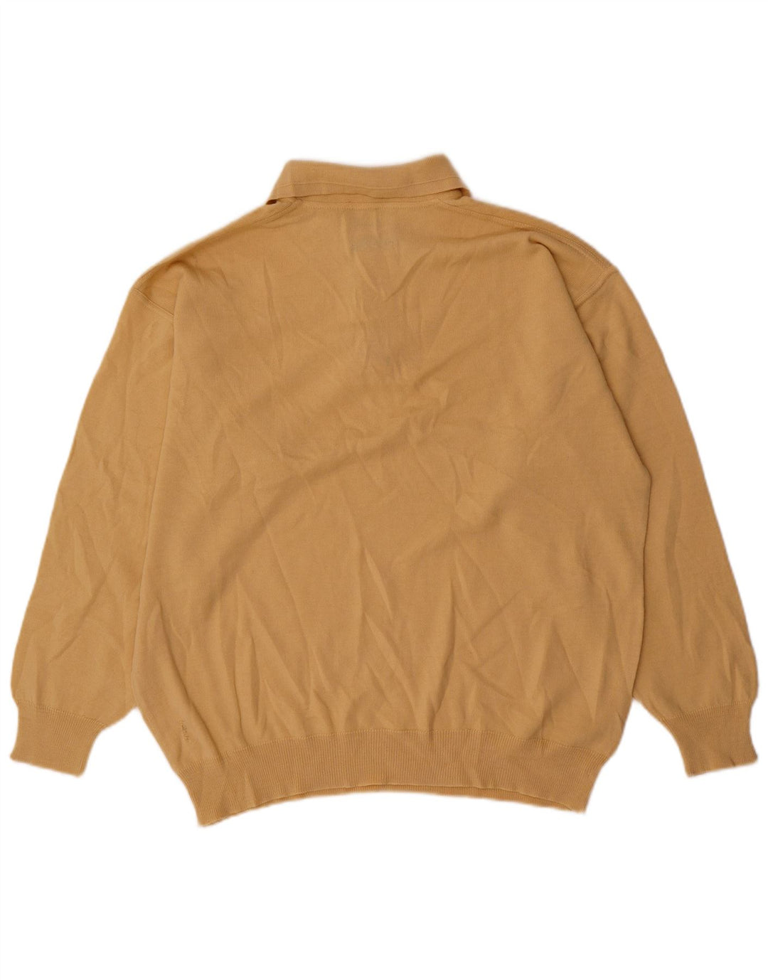 Il Granchio Herren-Pullover mit Polokragen, Größe L, Beige