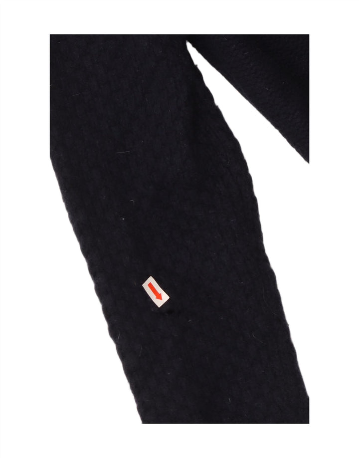 TOMMY HILFIGER Damen-Pullover mit Schalkragen, Gr. 18, XL, marineblaue Wolle