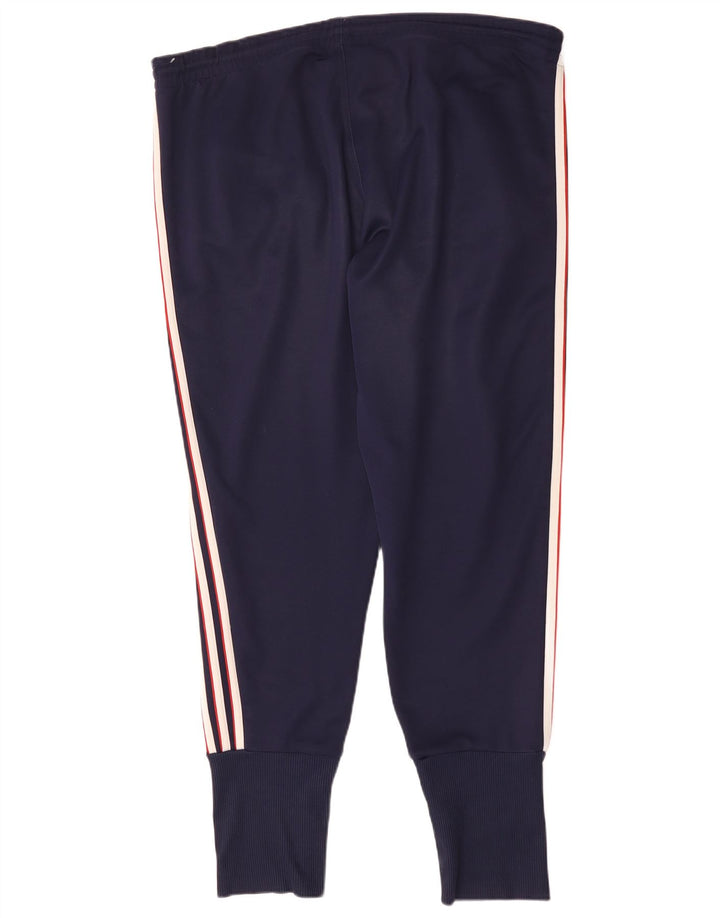 ADIDAS Herren-Trainingshose, Jogginghose, Größe 44/46, groß, marineblau, Polyester
