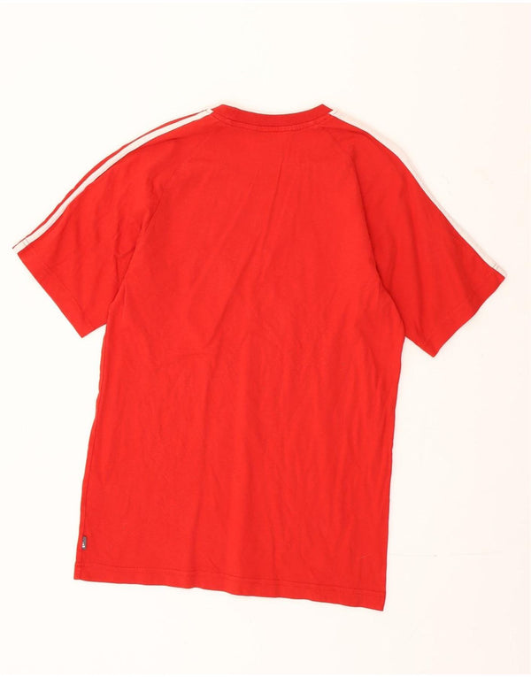 Adidas Herren T-Shirt Top Small Rot Baumwolle