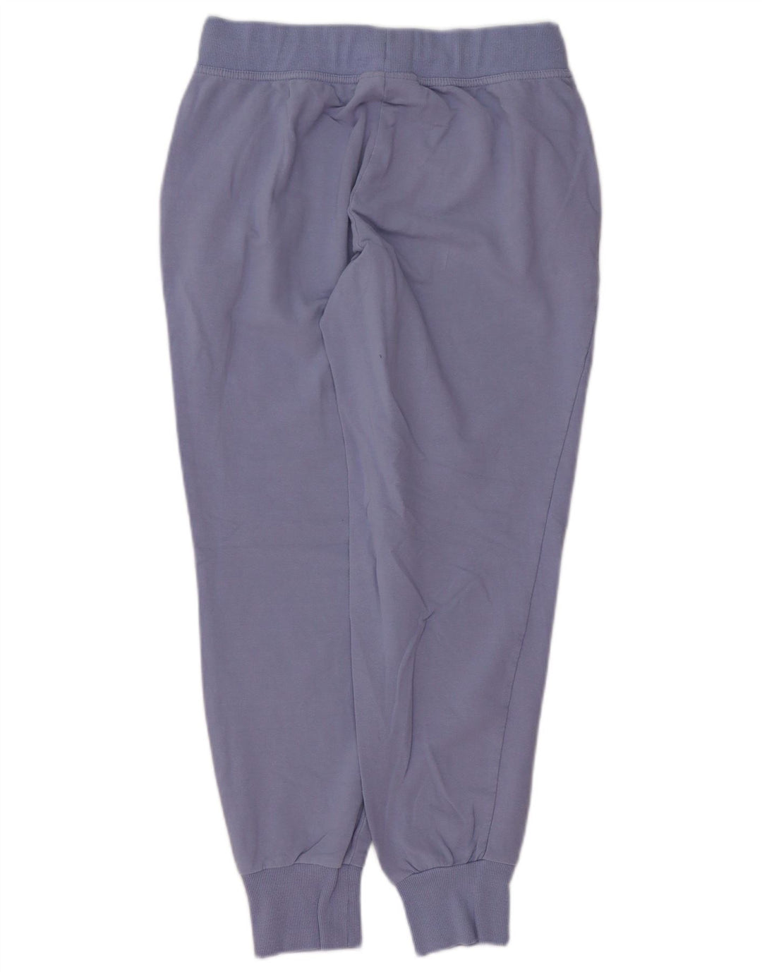 FILA Damen Trainingshose Jogger UK 12 Mittelblaue Baumwolle
