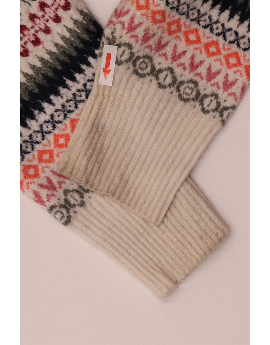 Marks & Spencer Herren-Pullover mit U-Boot-Ausschnitt, groß, mehrfarbig, Fair Isle-Muster