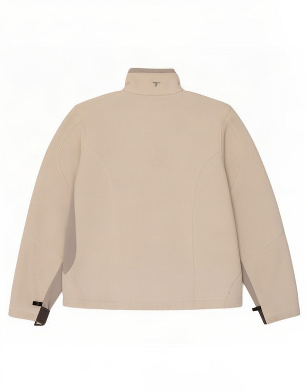 Columbia Liner-Fleecejacke für Damen, UK 10, Größe S, Weiß, Colourblock-Polyester