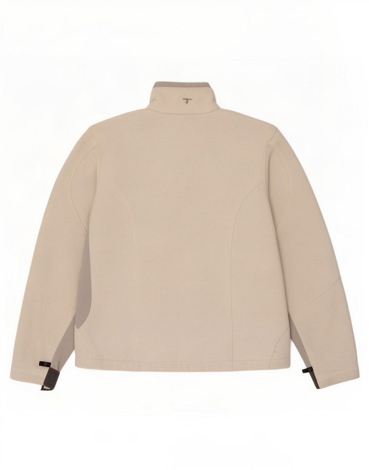 Columbia Liner-Fleecejacke für Damen, UK 10, Größe S, Weiß, Colourblock-Polyester