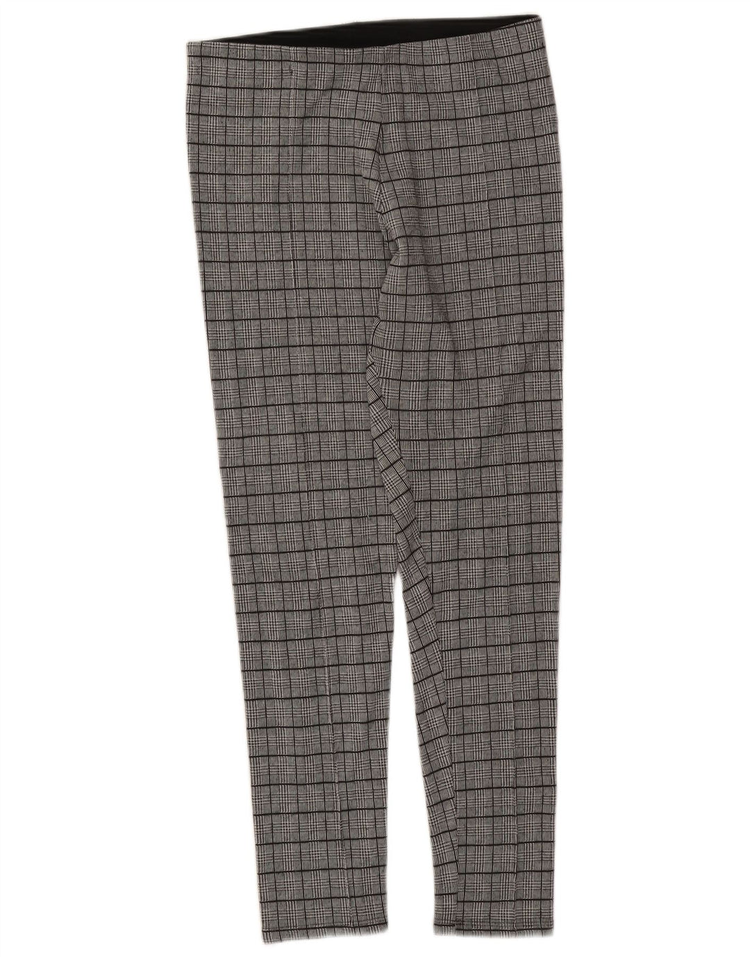 Zara Damen Leggings UK 18 XL Grau Hahnentritt