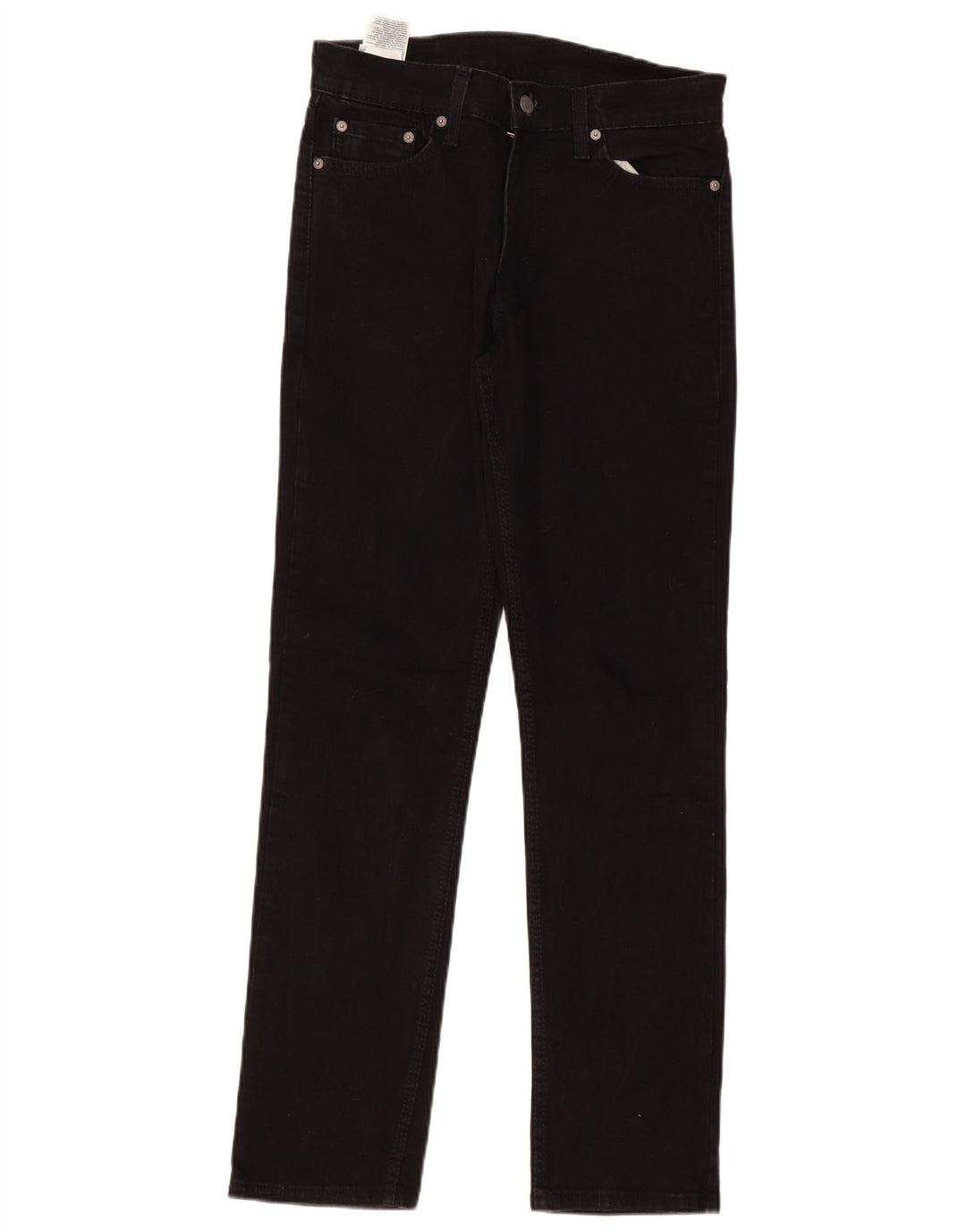 Levi's Herren 511 Slim Jeans W30 L32 schwarze Baumwolle