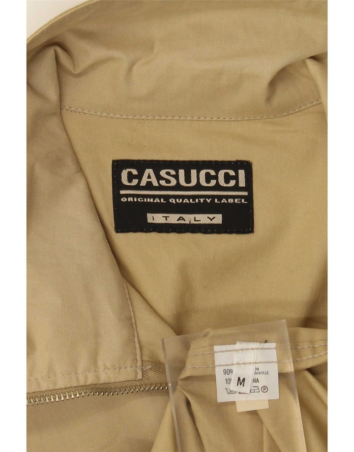 Casucci Herren-Utility-Jacke UK 38 Mittelbeige Baumwolle
