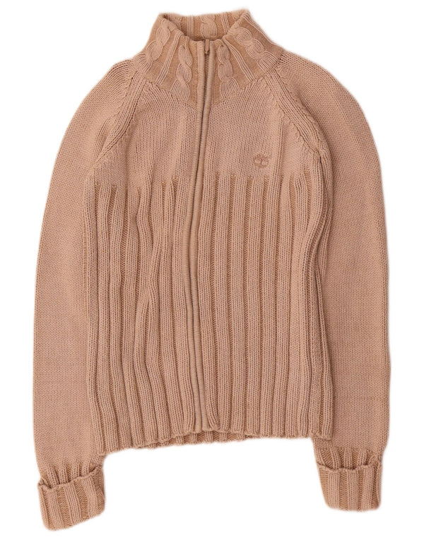 Timberland Jungen-Cardigan-Pullover, 15–16 Jahre, beige Baumwolle