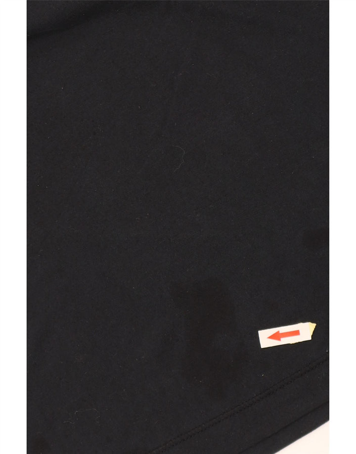 NIKE Damen Grafik T-Shirt Top UK 14 Medium Marineblau