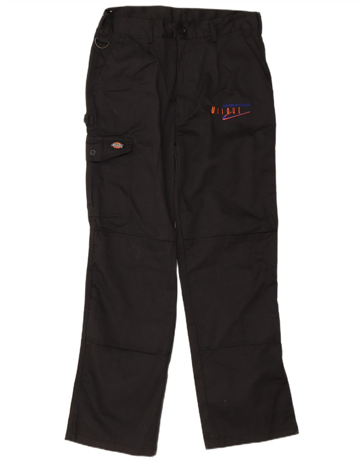 Dickies Herren-Cargohose mit Grafik, gerade, W32, L30, Schwarz, Polyester
