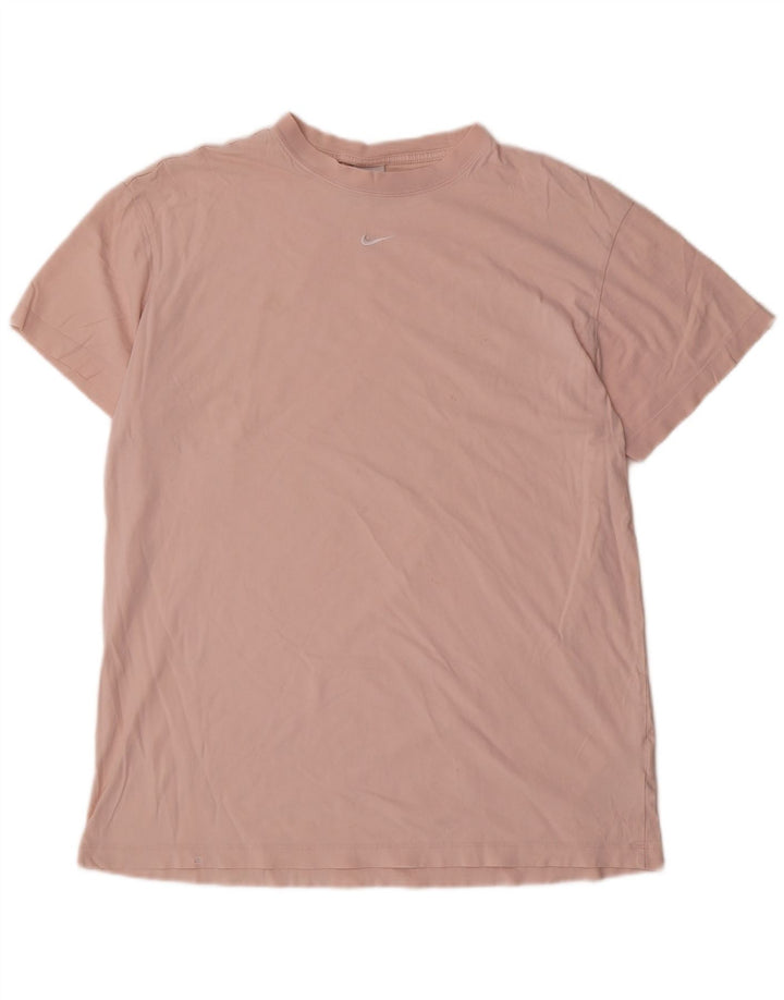 Nike Herren T-Shirt Top Large Rosa Baumwolle