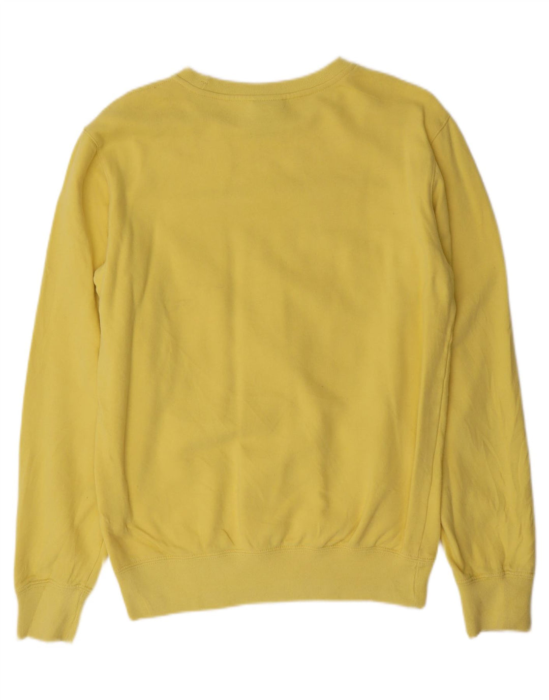 CHAMPION Mens Sweatshirt Jumper XS Yellow Cotton