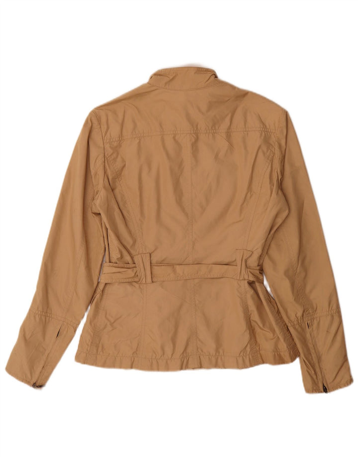 Zara Damen Utility-Jacke UK 12 Medium Beige
