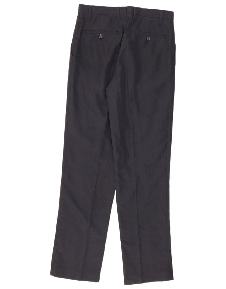 Pierre Cardin Herren-Anzughose, gerade, W30, L33, Marineblau, Polyester