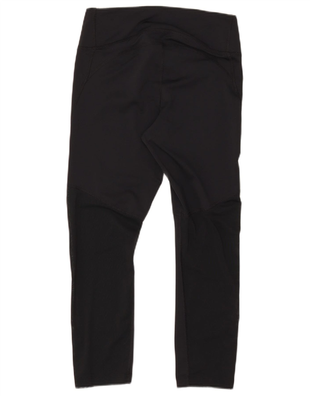 NIKE Damen Dri Fit Leggings UK 12 Medium Schwarz Polyester