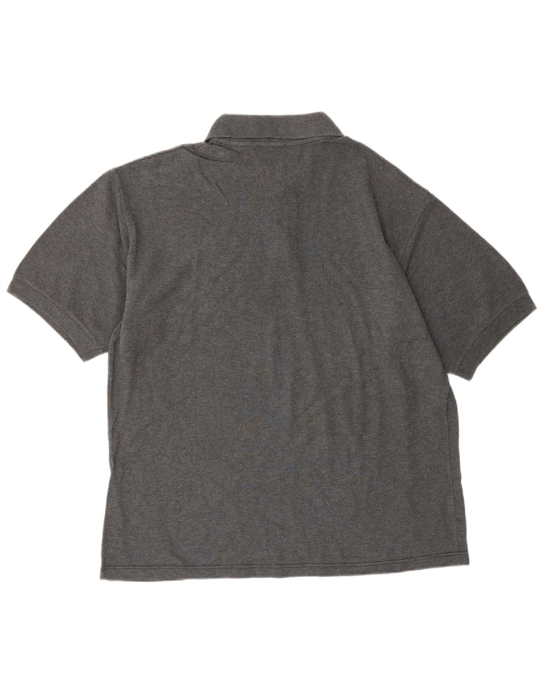 ASICS Herren-Poloshirt, große graue Baumwolle