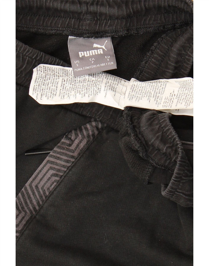 Puma Herren Sport Shorts Small Schwarz Baumwolle