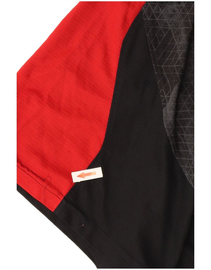 UNDER ARMOUR Heat Gear Sportshorts für Jungen, 9–10 Jahre, Mittelschwarz, geometrisch