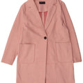 Marks & Spencer Damenmantel UK 12 Mittelrosa Polyester
