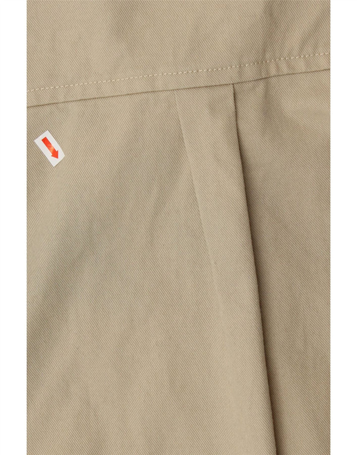 FAT FACE Damen-Oversize-Hemd, UK 10, Größe S, Beige, Baumwolle