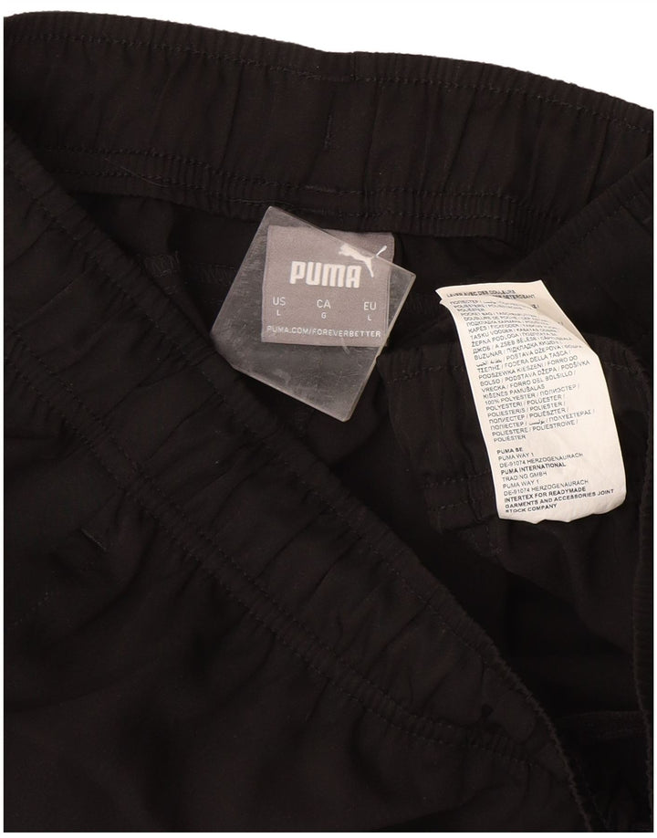 Puma Herren Sport Shorts Large Schwarz Polyester