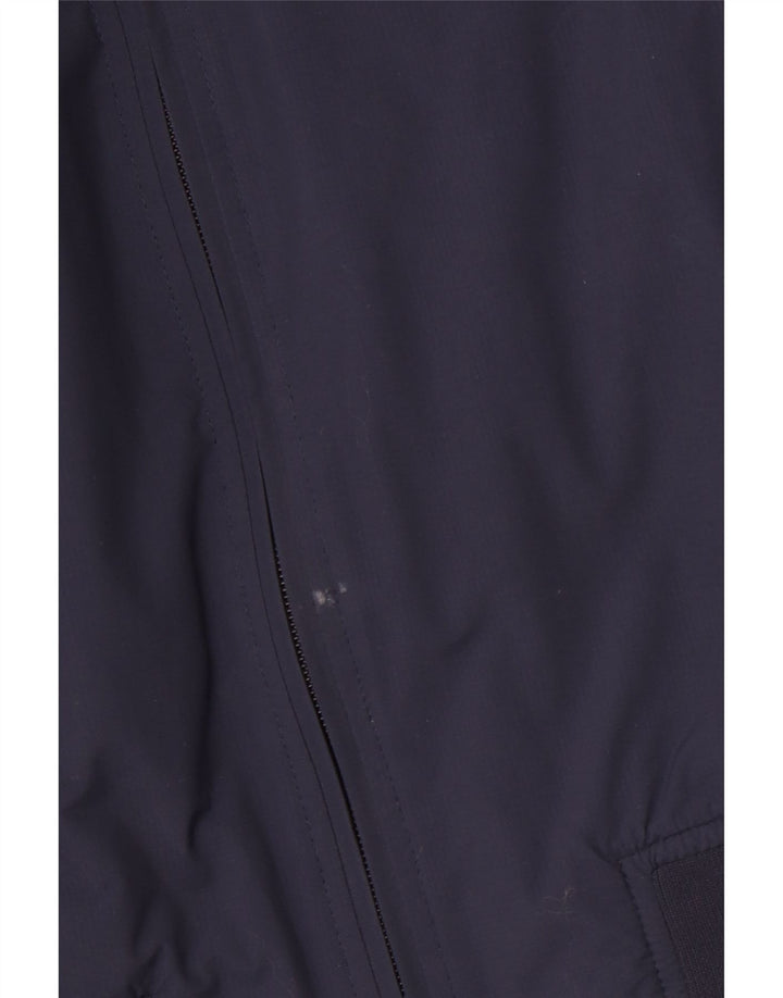 FRED PERRY Herren Bomberjacke UK 38 Medium Marineblau Polyamid