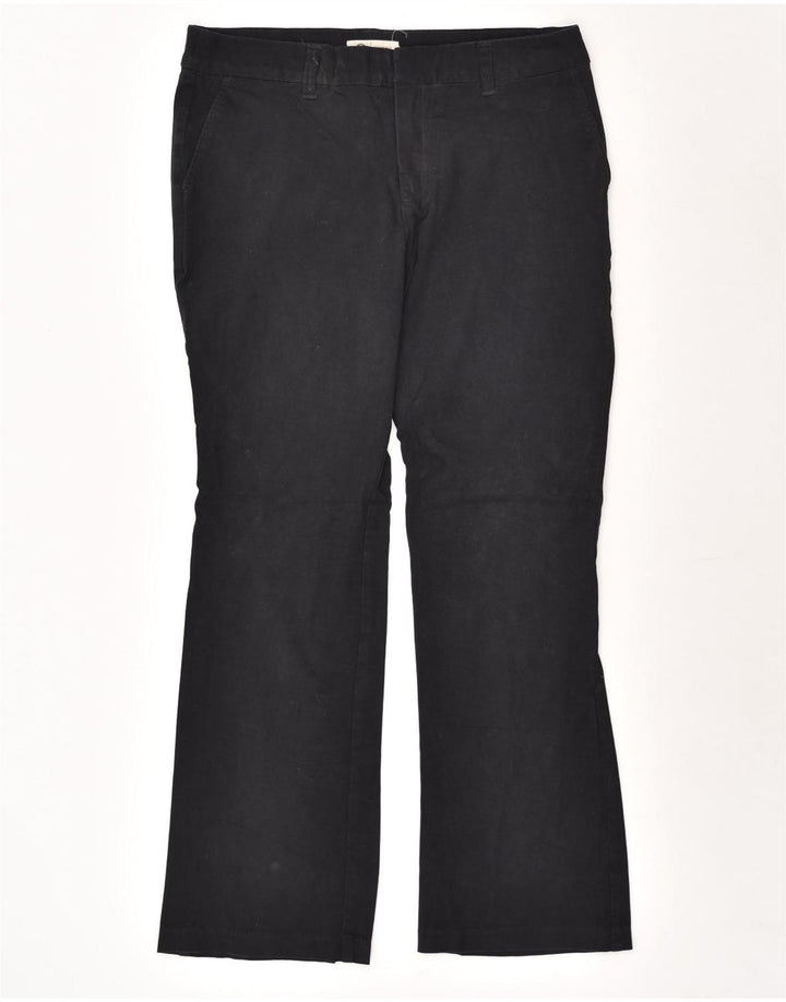 DICKIES Womens Bootcut Chino Trousers US 12 Large W33 L31 Black Cotton | Vintage Dickies | Thrift | Second-Hand Dickies | Used Clothing | Messina Hembry 