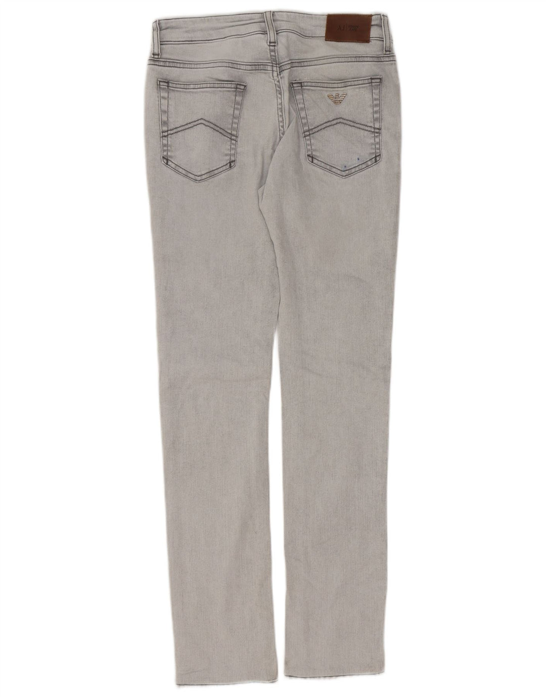 ARMANI JUNIOR Boys Slim Jeans 15-16 Years W28 L31 Grey Cotton